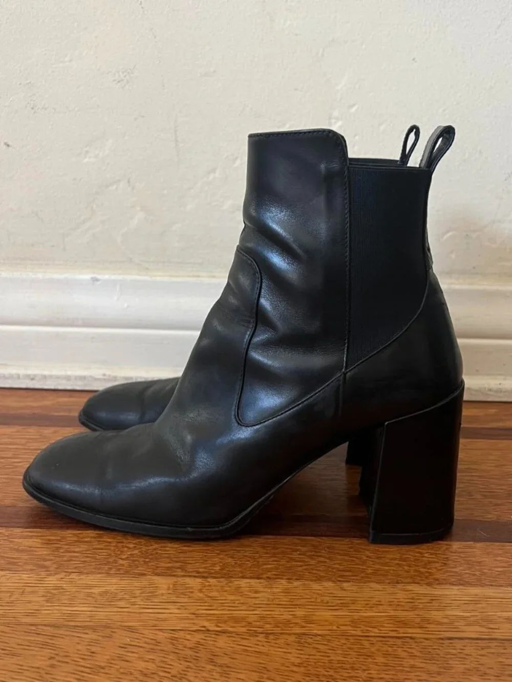 Via Spiga Women's Black Heeled Boots